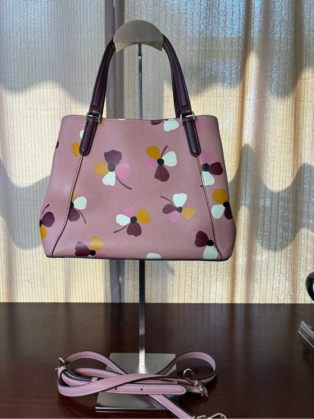 kate spade structured leather